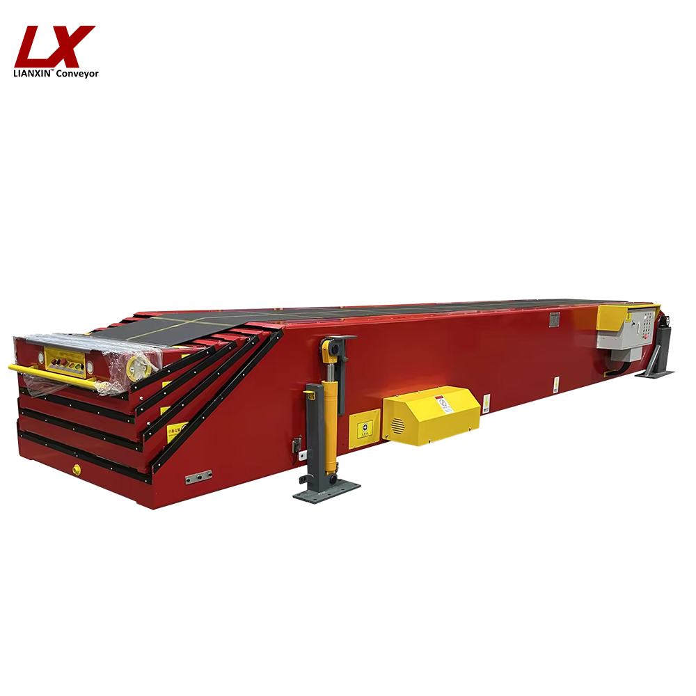 5-Section Telescopic Conveyor