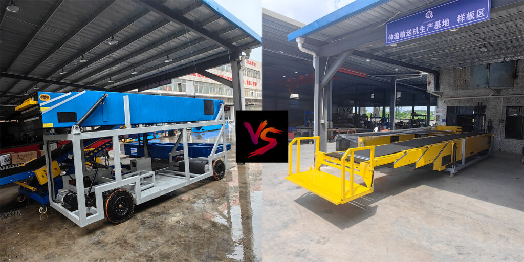 Fixed vs. Mobile Telescopic Belt Conveyor: Which Is Right for Your Facility?