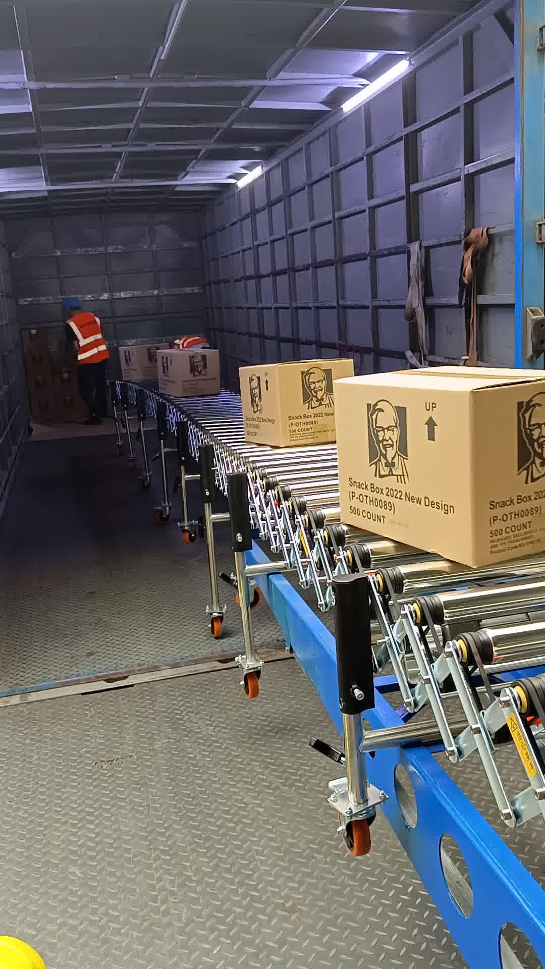Building Materials Warehouse Loading Case