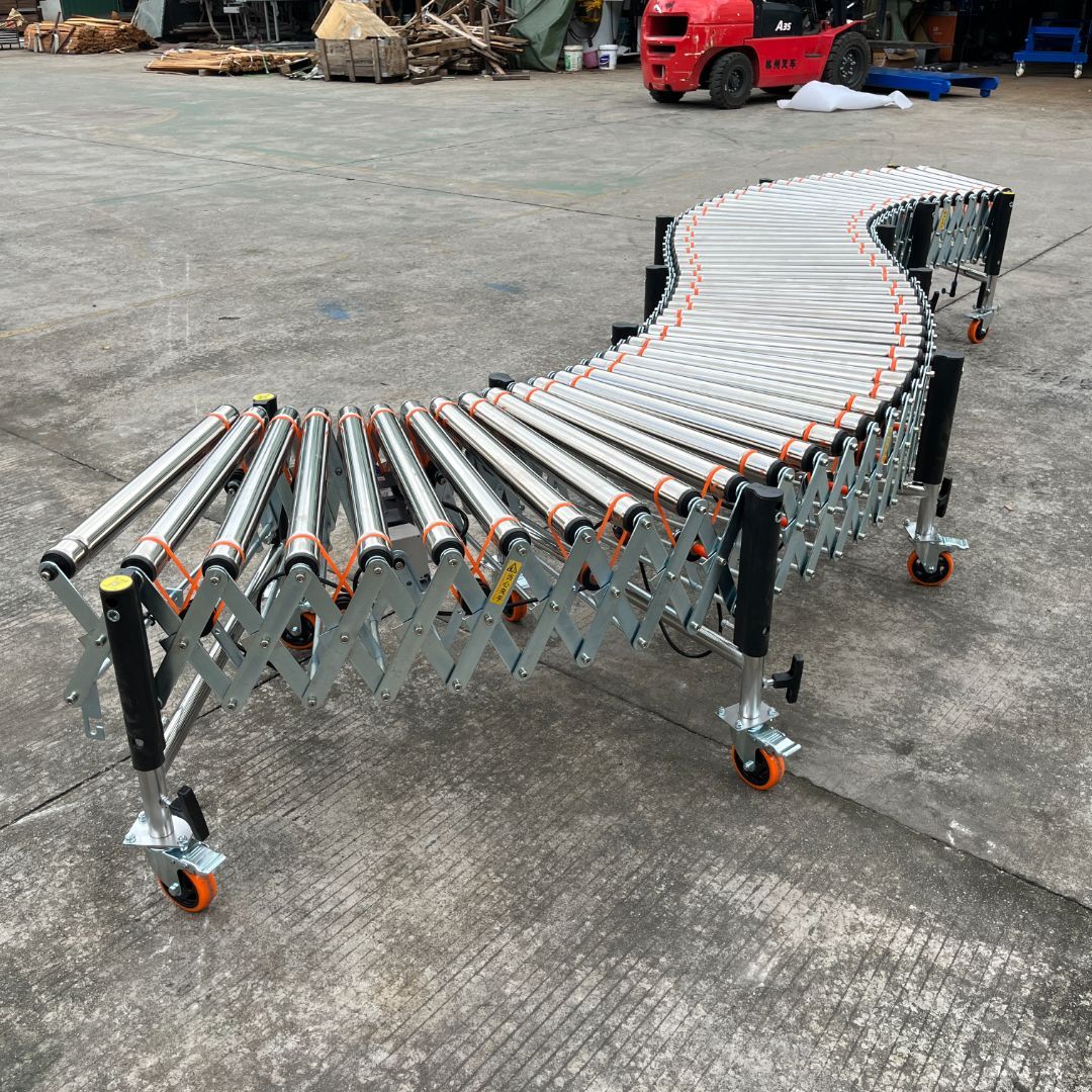 Powered Roller Conveyor for Mixed Parcel Handling