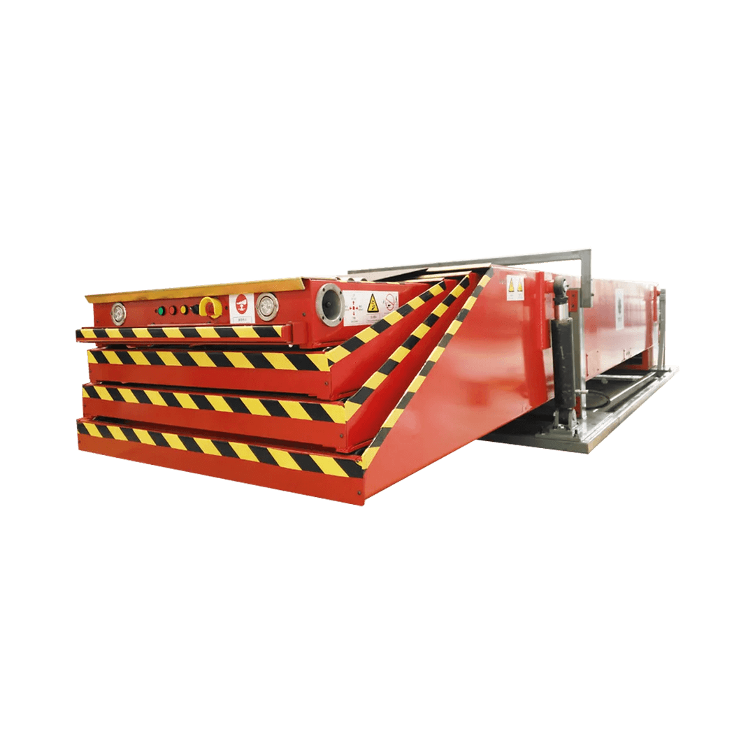 Express Distribution Center Unloading and Transfer Case