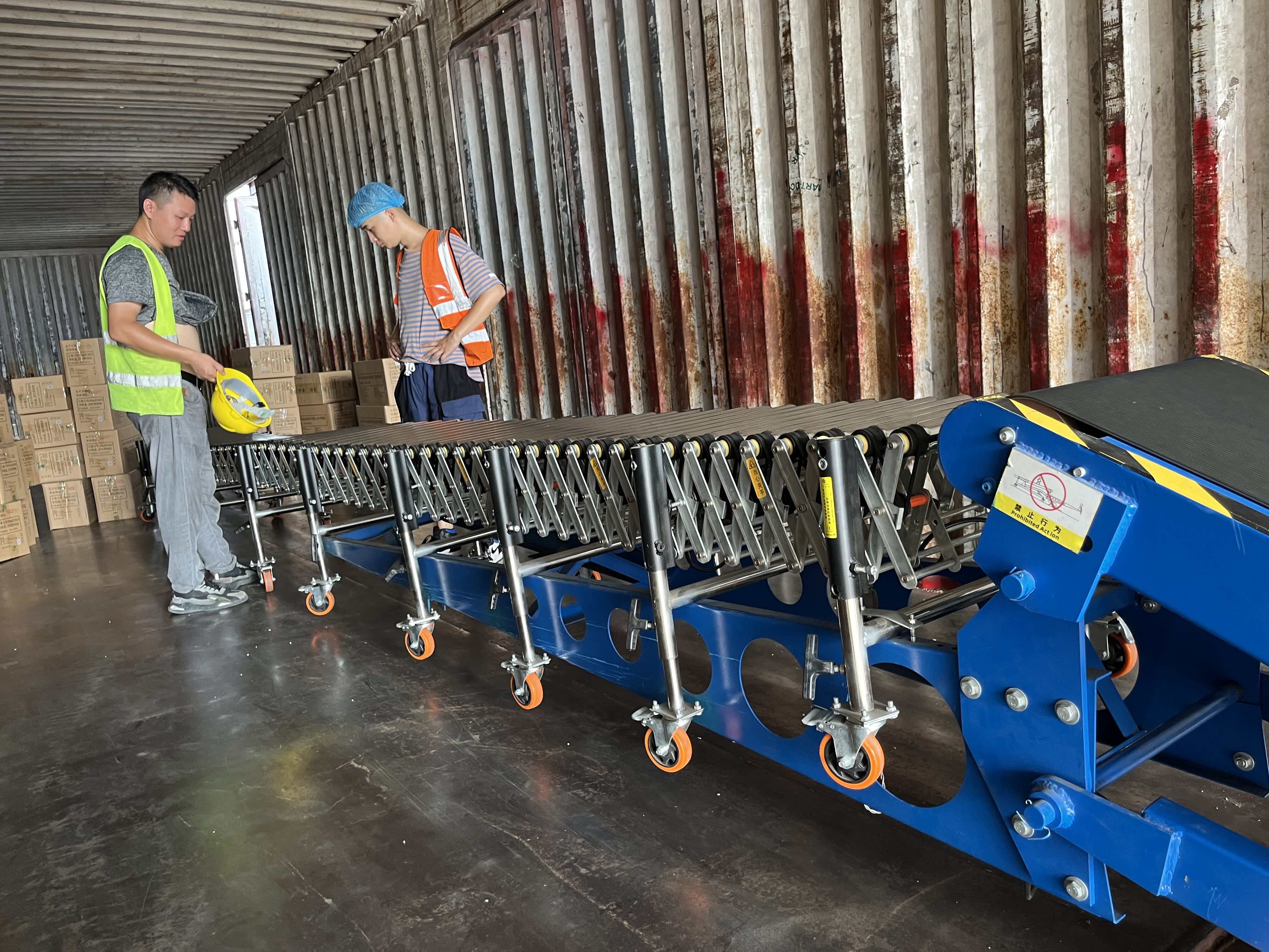 Fabric Roll Loading and Unloading Case