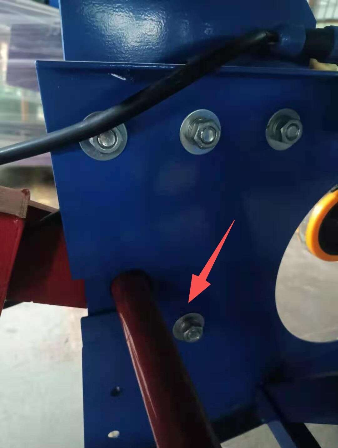 Incline machine load-bearing shaft Incline machine load-bearing shaft