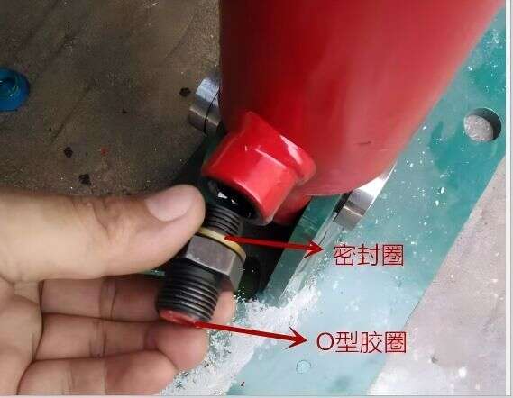 Straight hose installation diagram 1