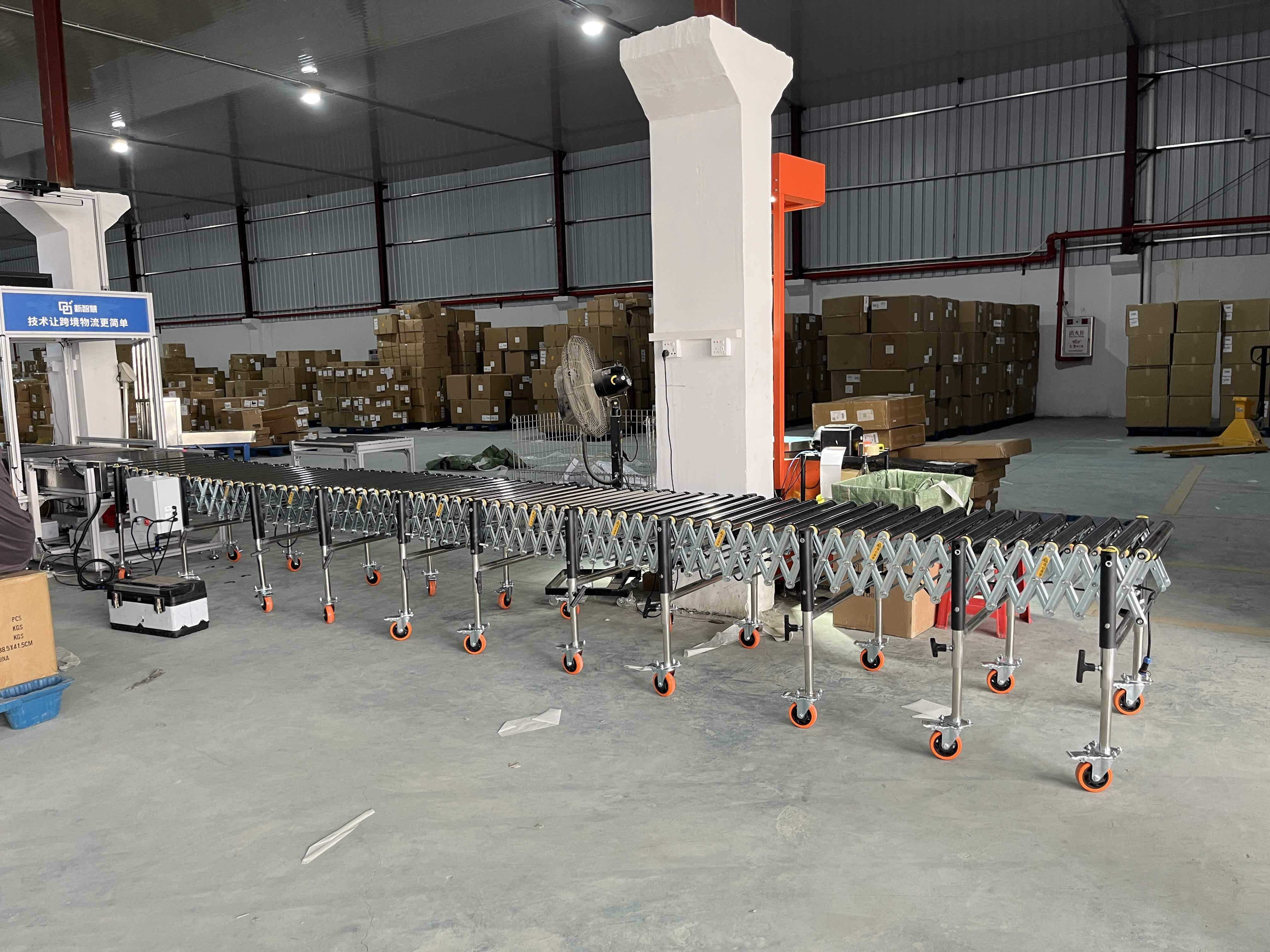 6-meter motorized roller conveyor selection